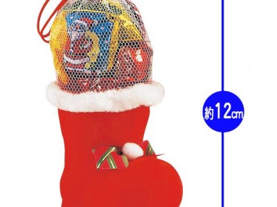 クリスマスにお菓子がたっぷり入ったキュートブーツを　～クリスマスお菓子ブーツ～